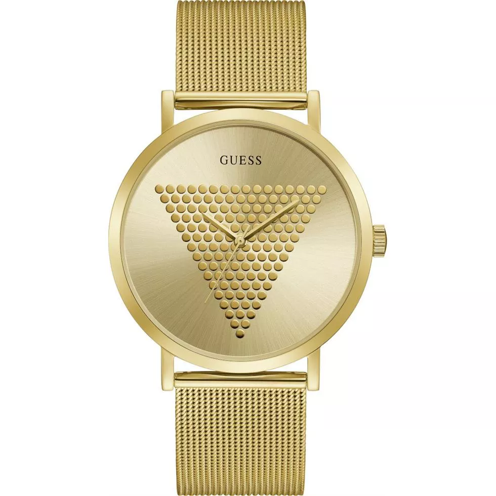 Guess Iconic Gold Tone Watch 44mm