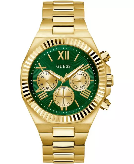 Guess Indy Green Tone Watch 44mm