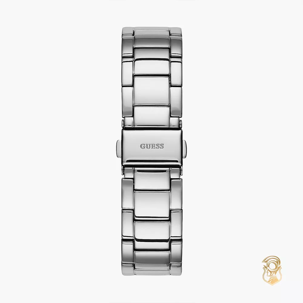 Guess Intrepid Silver Tone Watch 36mm