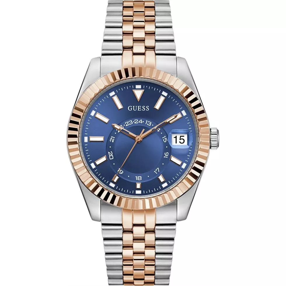 Guess Jaden 2-Tone Multi-function Date Watch 42mm