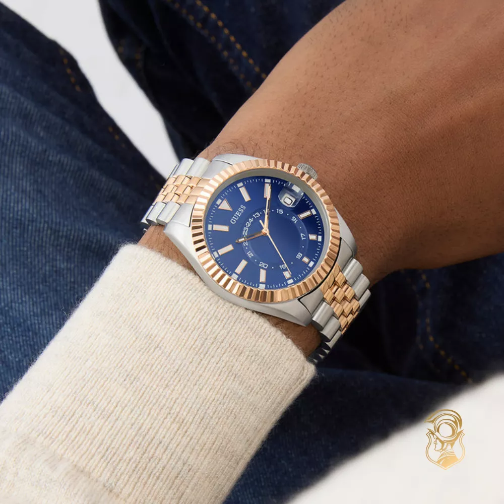 Guess Jaden 2-Tone Multi-function Date Watch 42mm