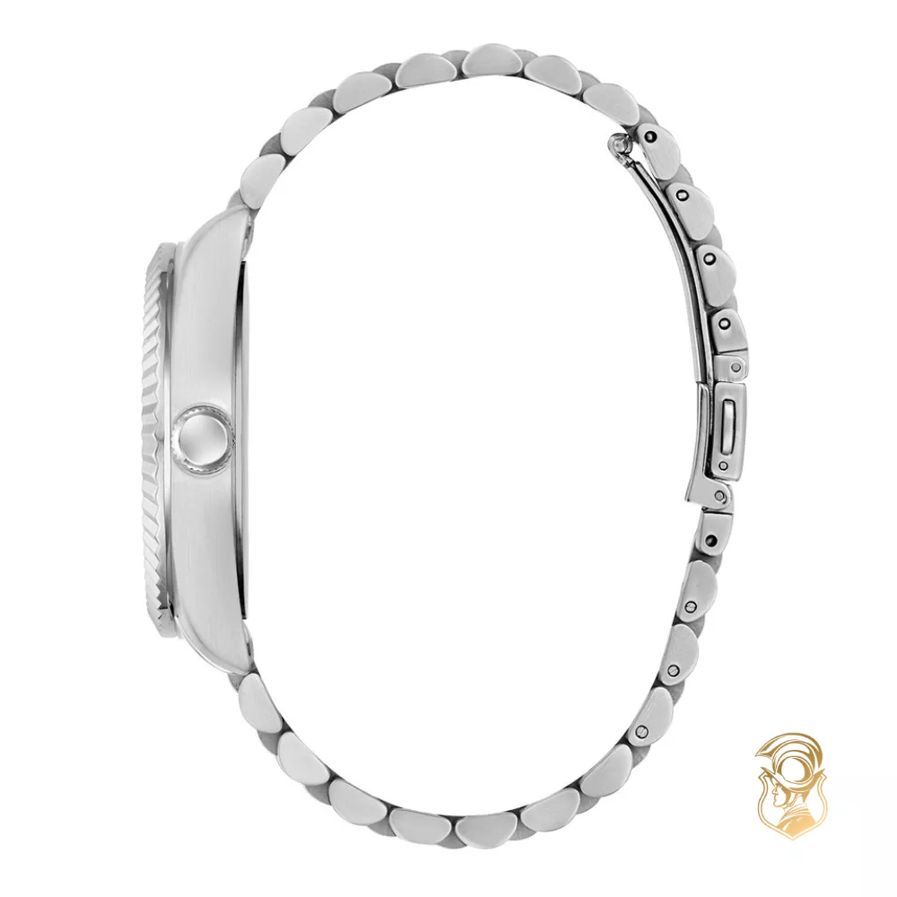 Guess Jaden Silver Tone Multi-function Date Watch 42mm
