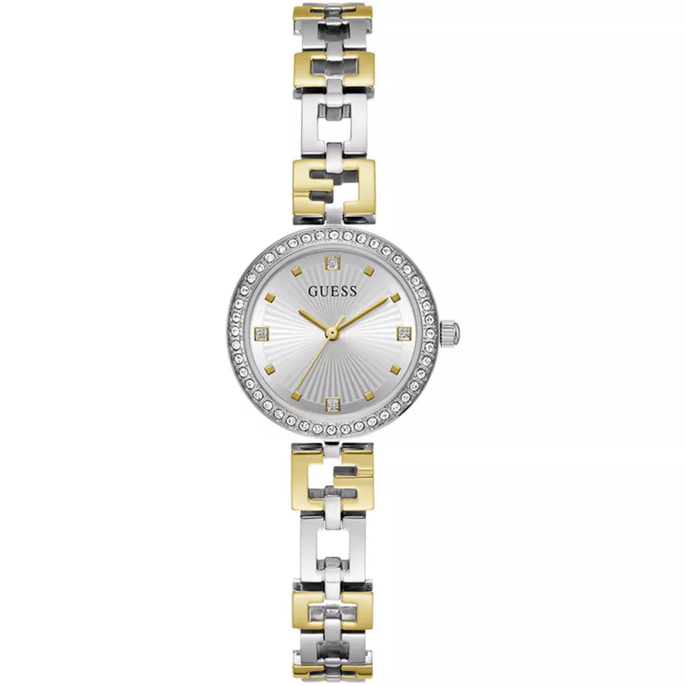 Guess Ladies 2-Tone Silver Tone Watch 26mm