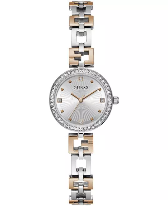 Guess Ladies 2-Tone Silver Tone Watch 28mm