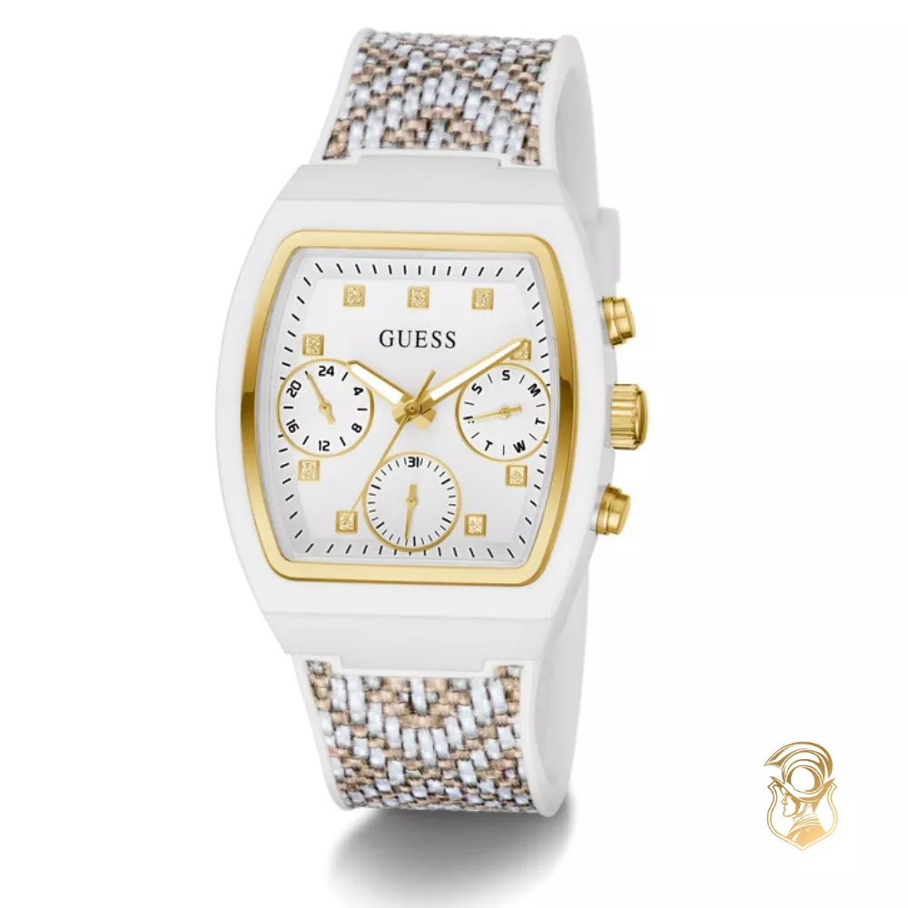 Guess Ladies 2-Tone White Multi-function Watch 36mm