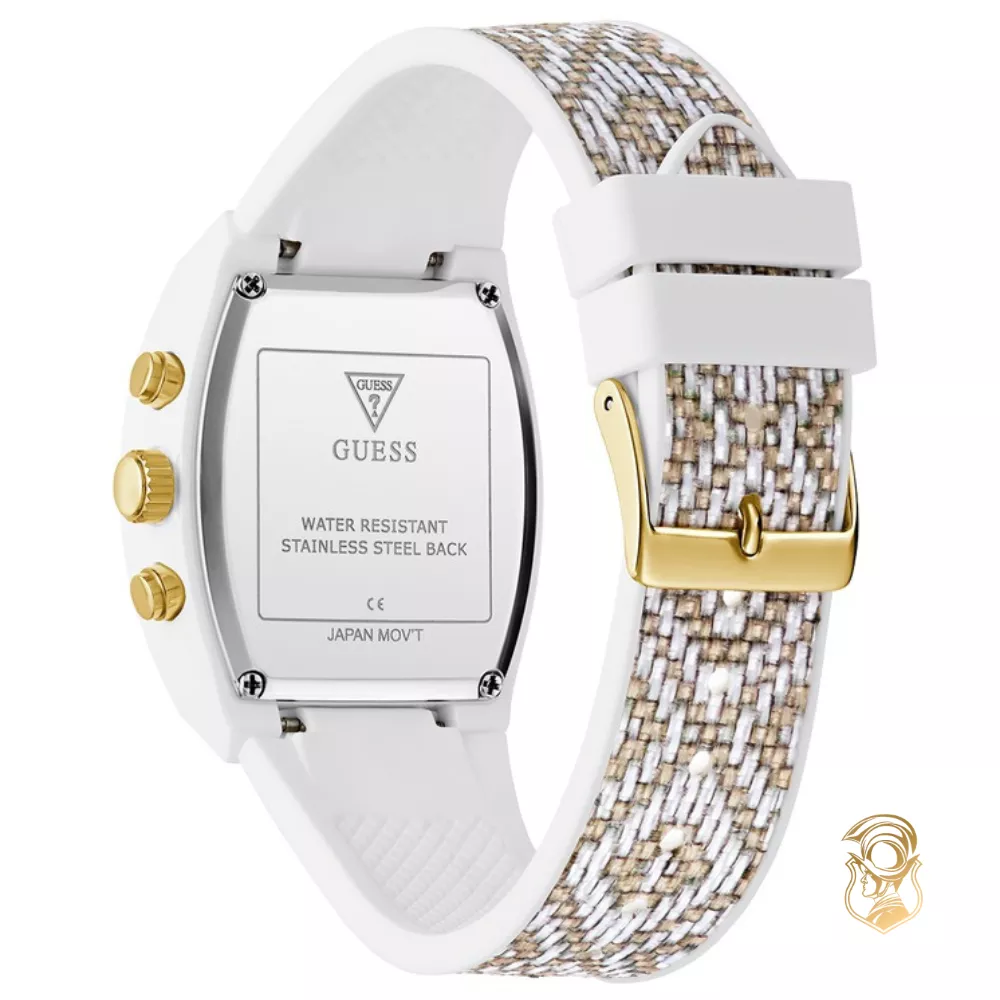 Guess Ladies 2-Tone White Multi-function Watch 36mm