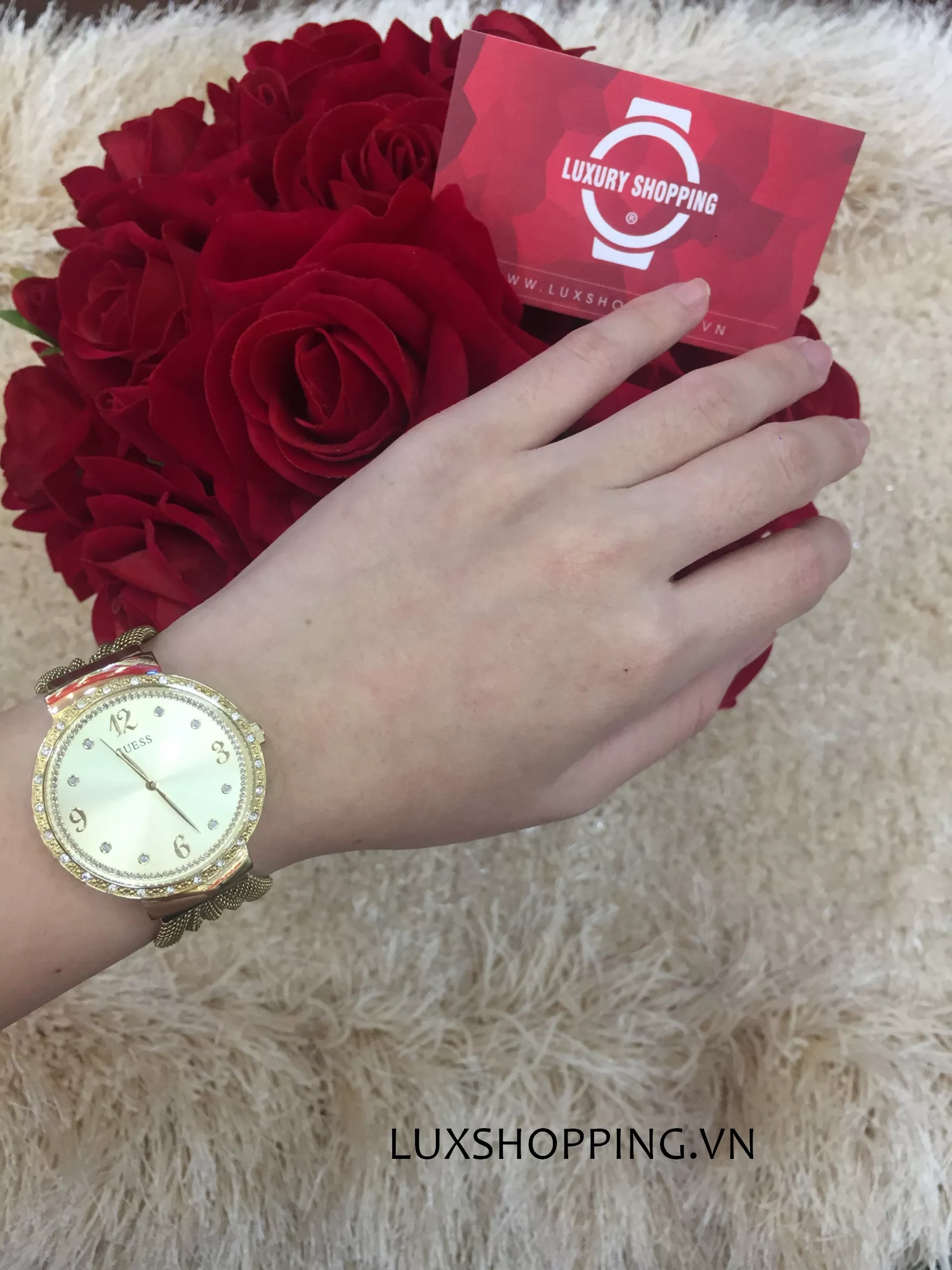 Guess discount chiffon watch