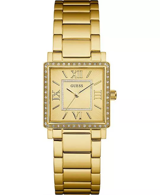 GUESS Ladies Dress Gold-Tone Watch 28mm