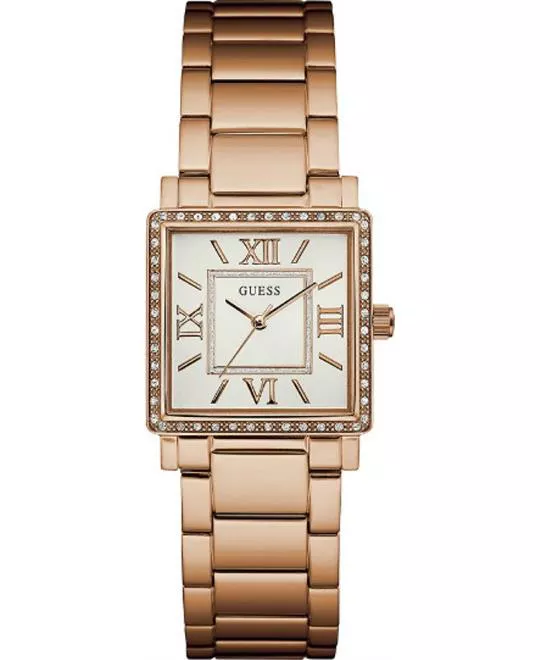 Guess Highline Rose Gold Tone Watch 28mm