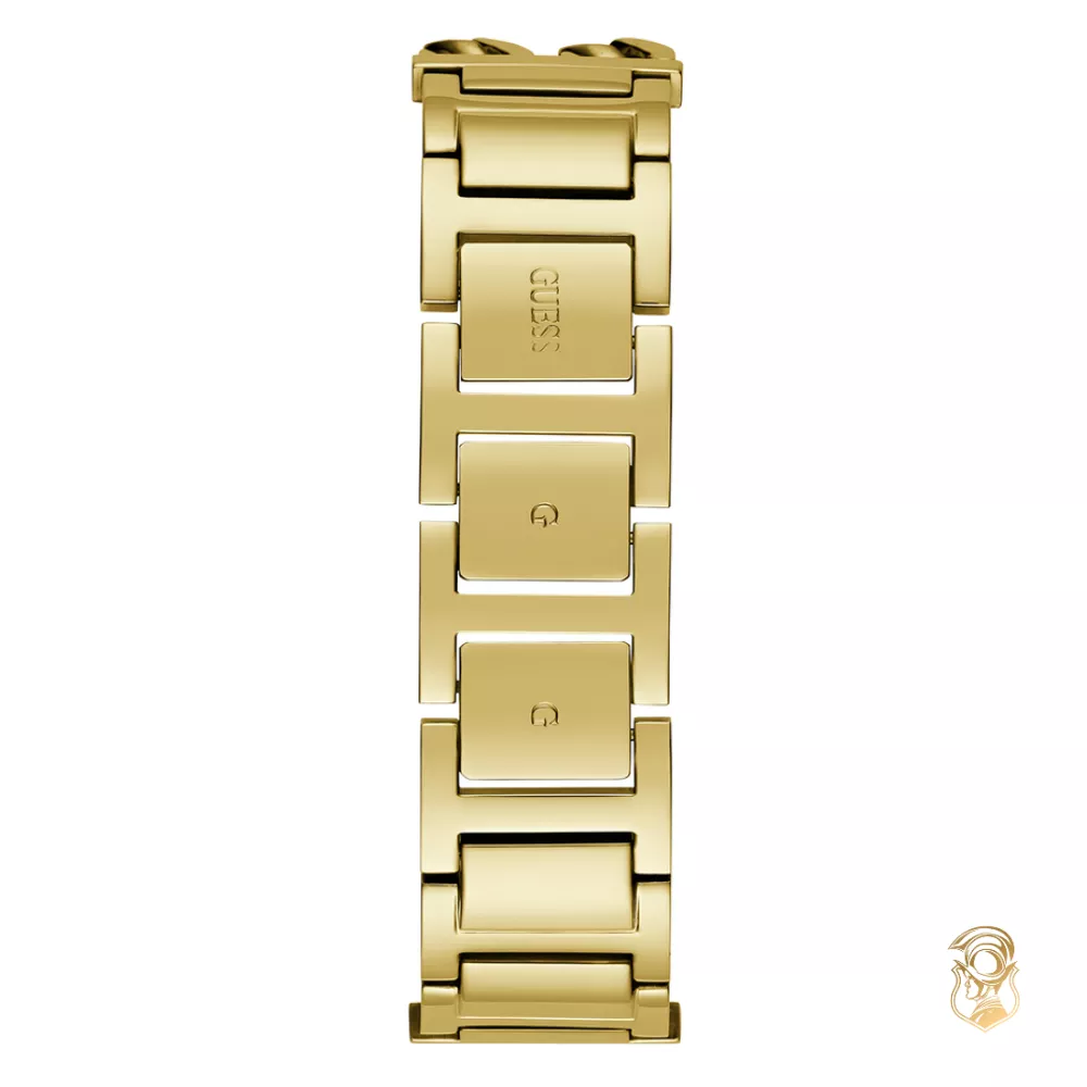 Guess Ladies Gold Tone Analog Watch 24mm