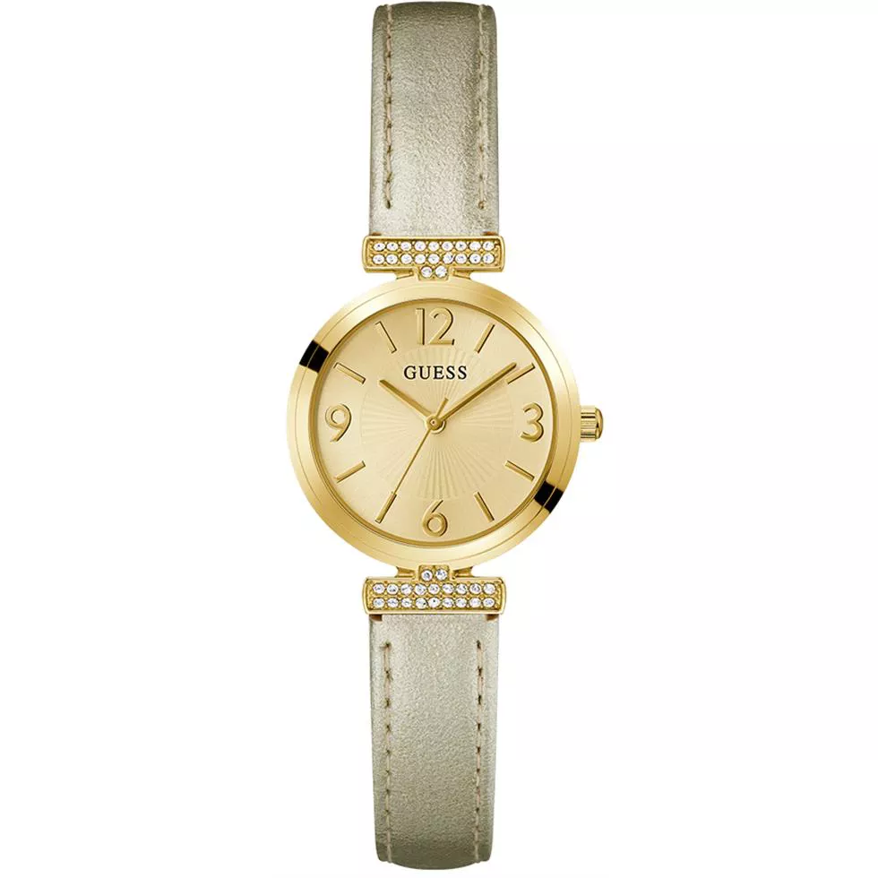 Guess Petite Gold Tone Watch 28mm