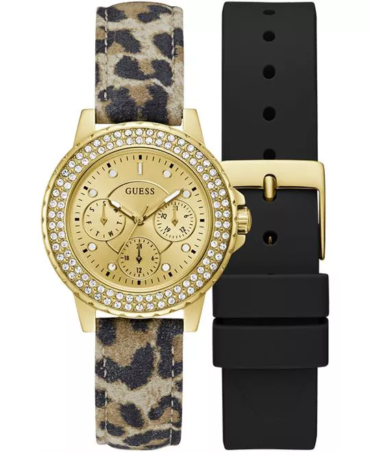 Guess Ladies Gold Tone Multi-function Watch 36mm