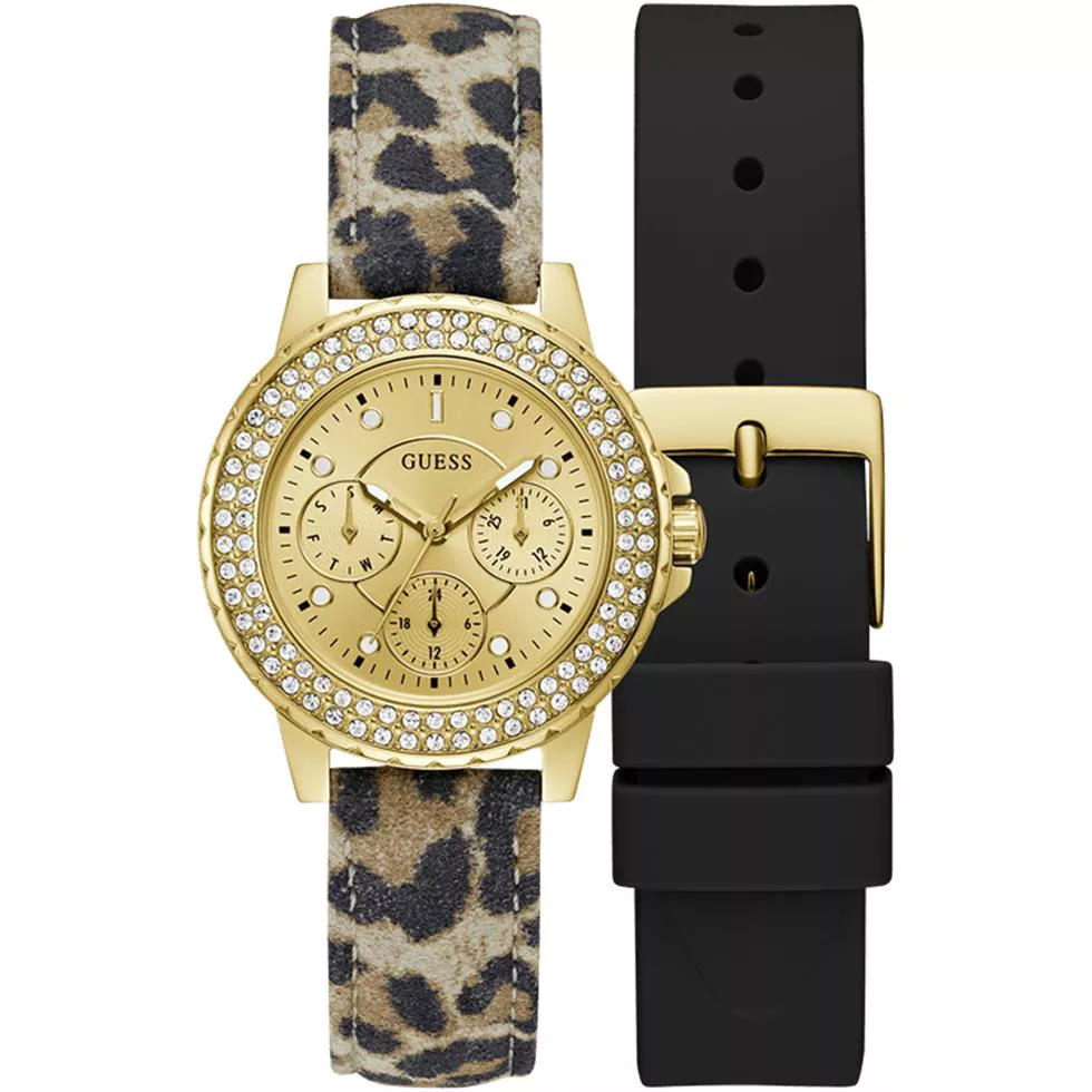 Guess Ladies Gold Tone Multi-function Watch 36mm