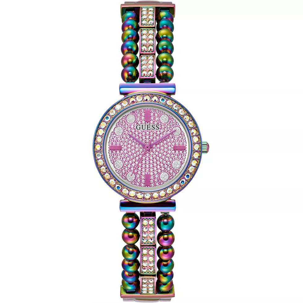 Guess Intricate Iridescent Watch 30mm