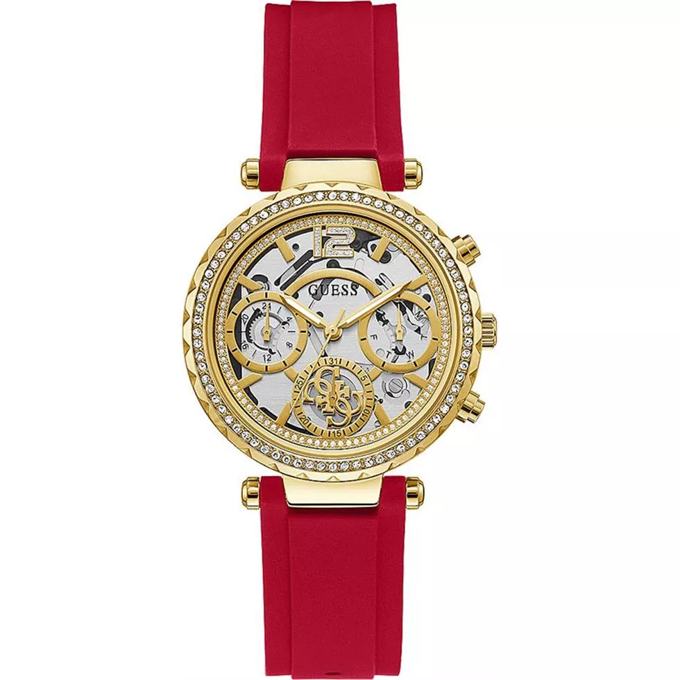 Guess Solstice Red Tone Watch 36mm