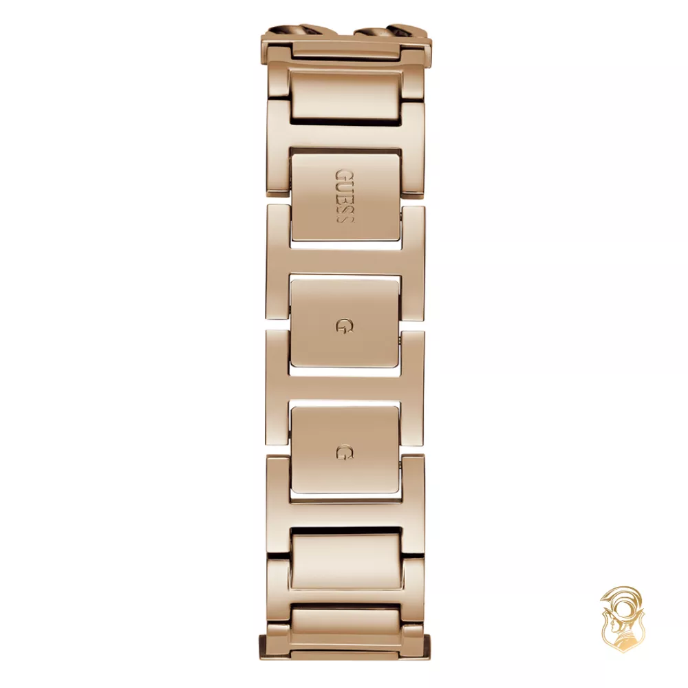 Guess Ladies Rose Gold Tone Analog Watch 24mm