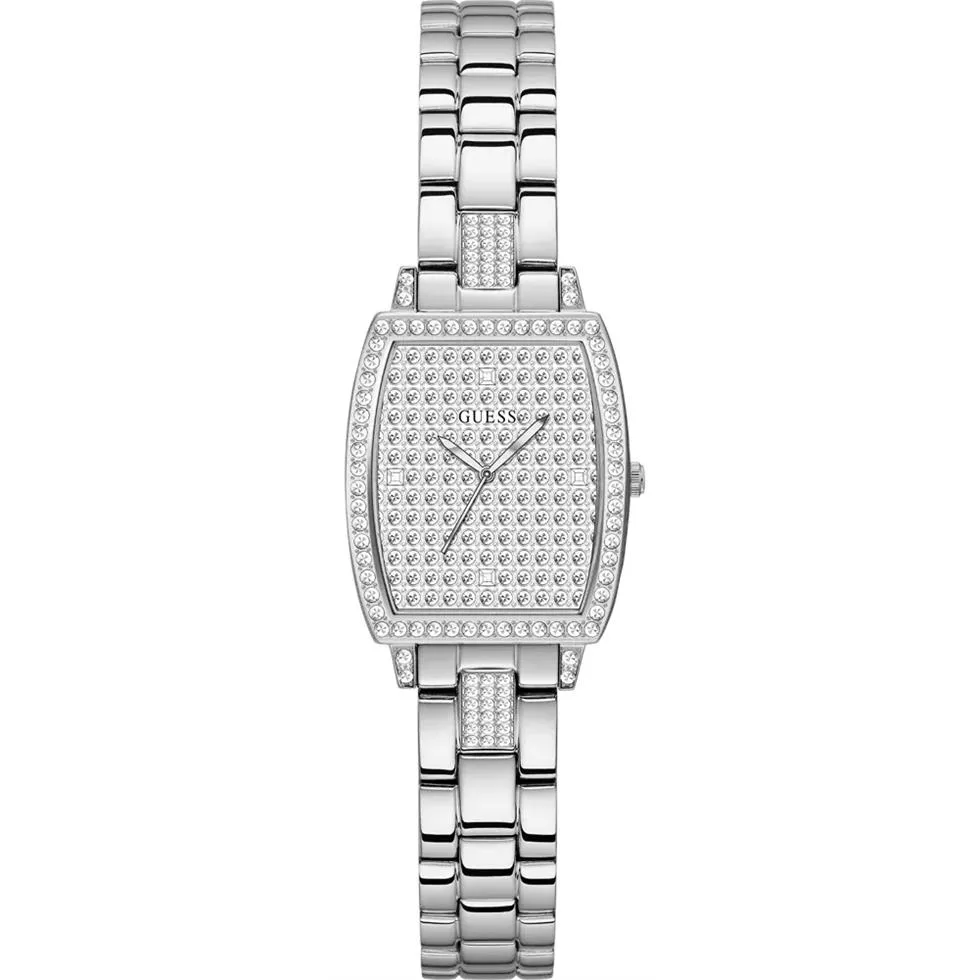 Guess Brilliant Silver Tone Watch 24mm