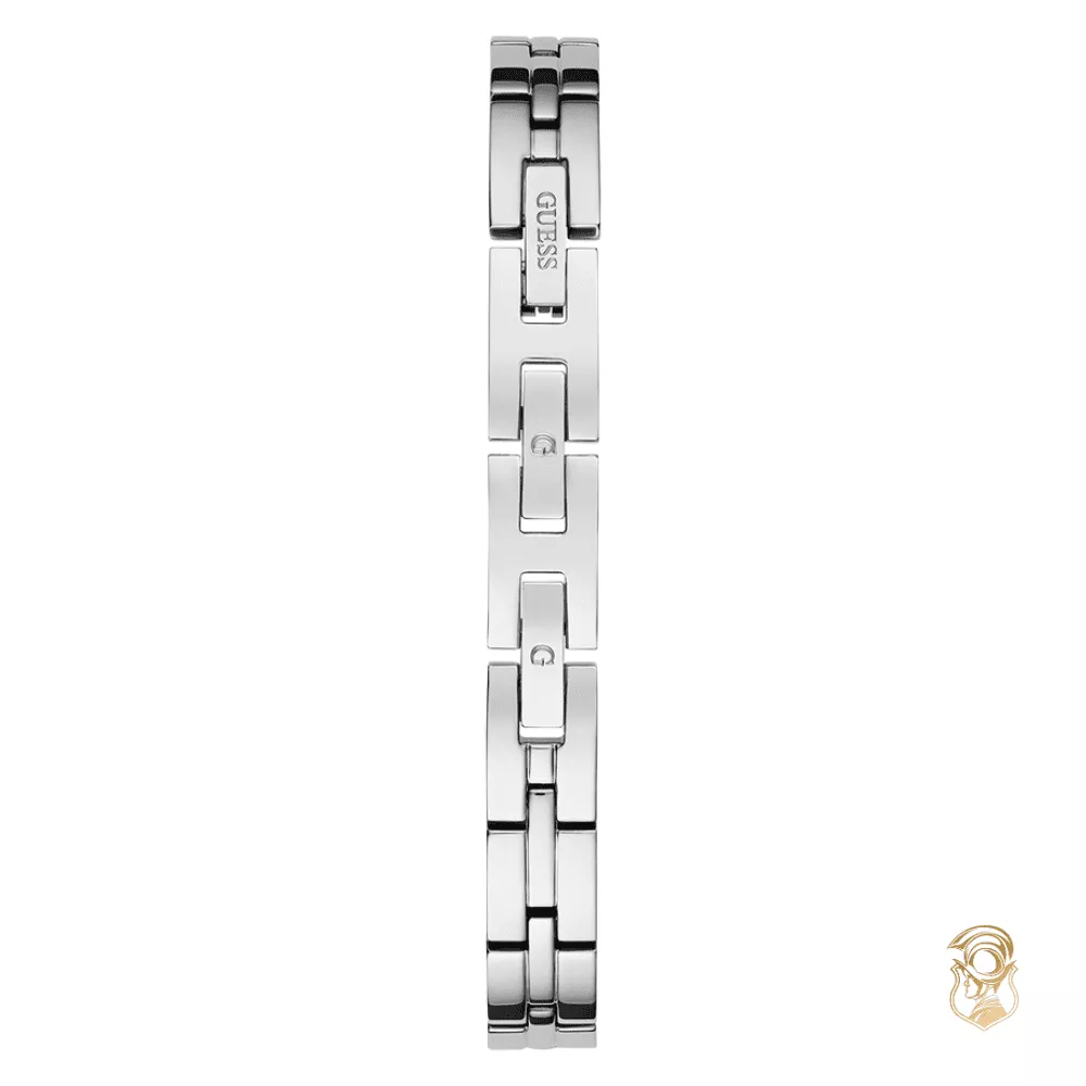 Guess Ladies Silver Tone Analog Watch 27mm
