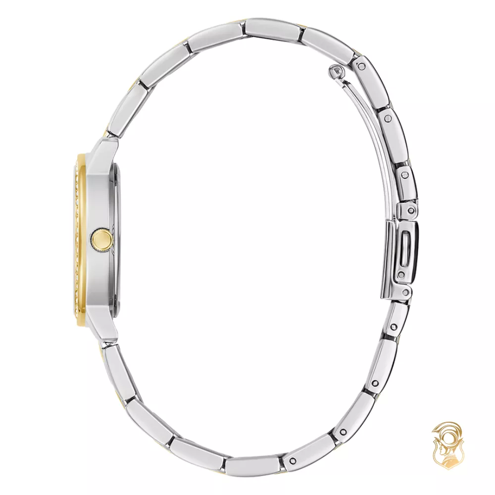 Guess Ladies Silver Tone-Gold Tone Watch 28 mm