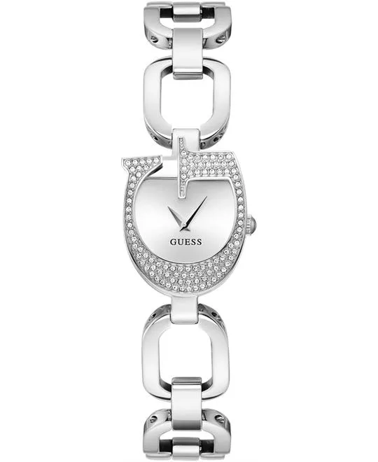 Guess Ladies Silver-Tone Watch 22.2mm