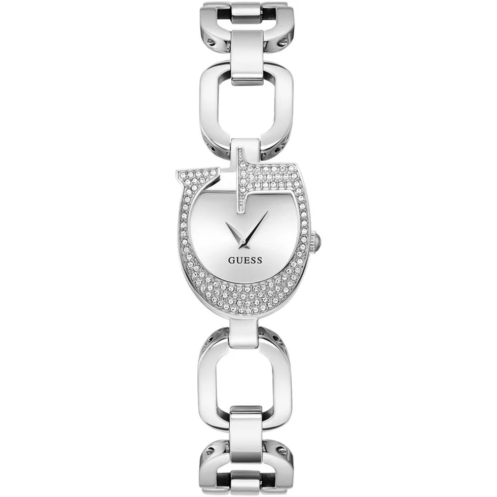 Guess Ladies Silver-Tone Watch 22.2mm