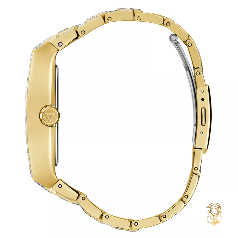 Guess Limited Edition Gold Tone Multi-function Watch 43mm