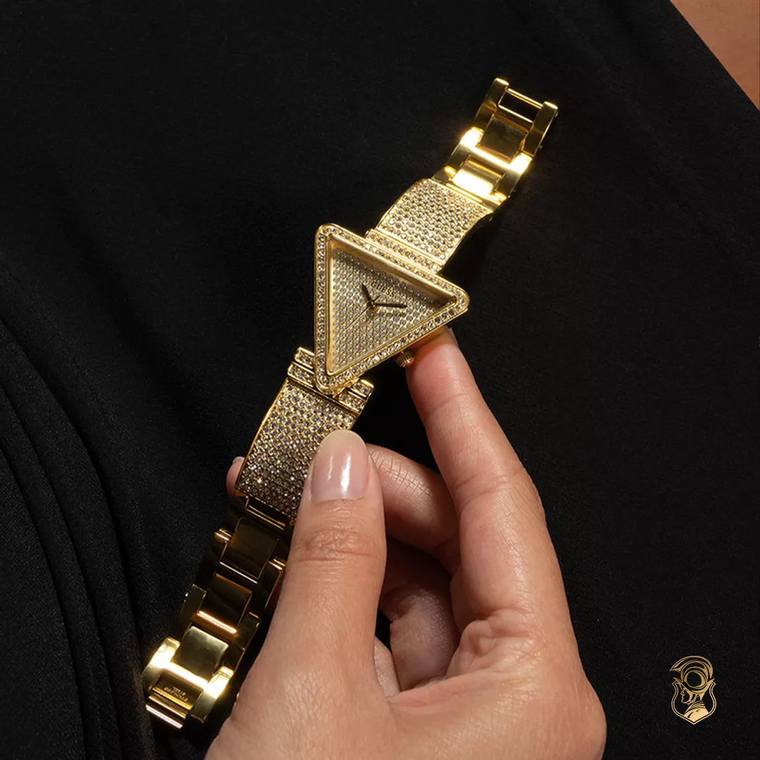 Guess Fame Gold Analog Watch 30mm