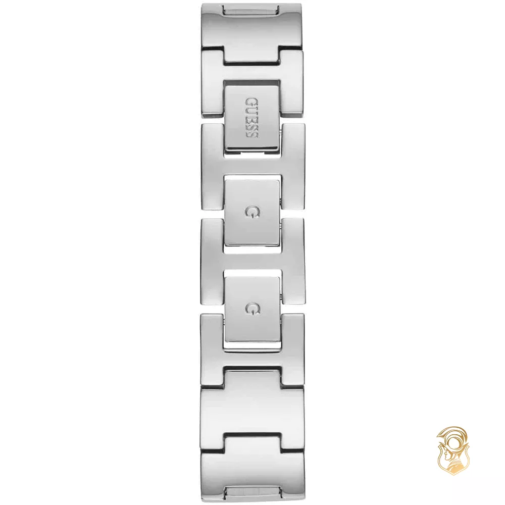 Guess Logo Tiled Silver Watch 36.5mm