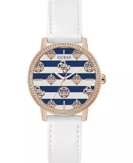 Guess Quattro Marina Rose Gold Watch 38mm