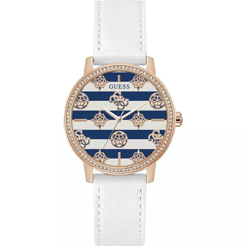 Guess Quattro Marina Rose Gold Watch 38mm