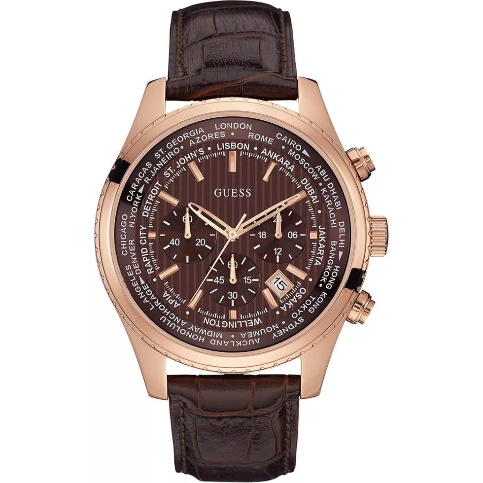 GUESS Luscious Chronograph Watch 46mm