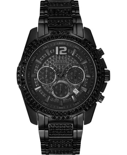 GUESS Men's Chronograph Crystal Watch 47mm 