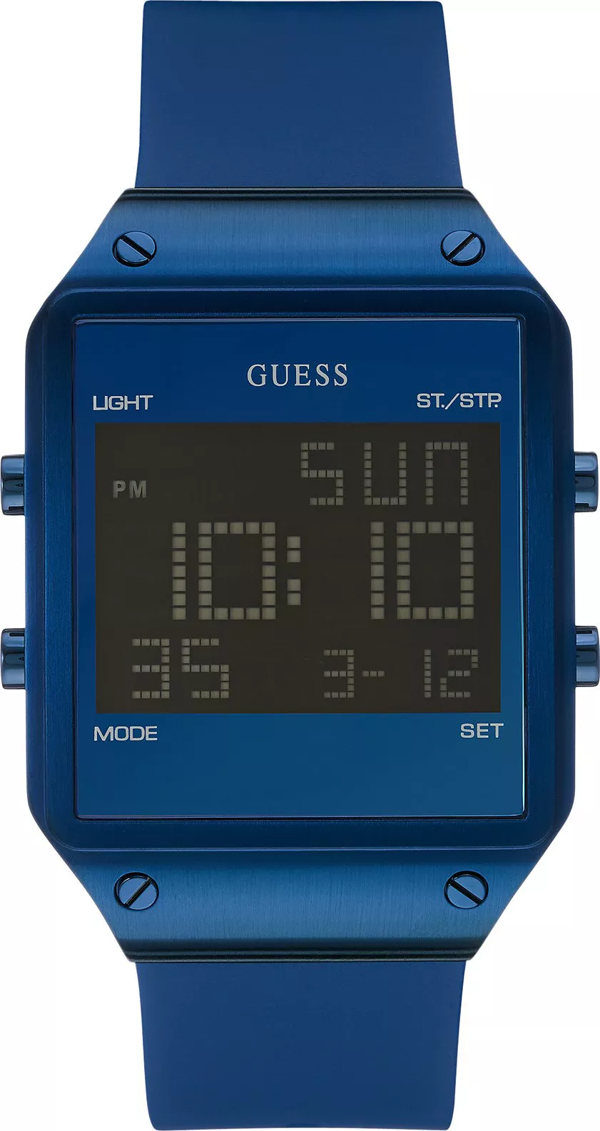 MSP: 65441 GUESS Digital Alarm Chronograph Watch Men's 55mm 4,778,000