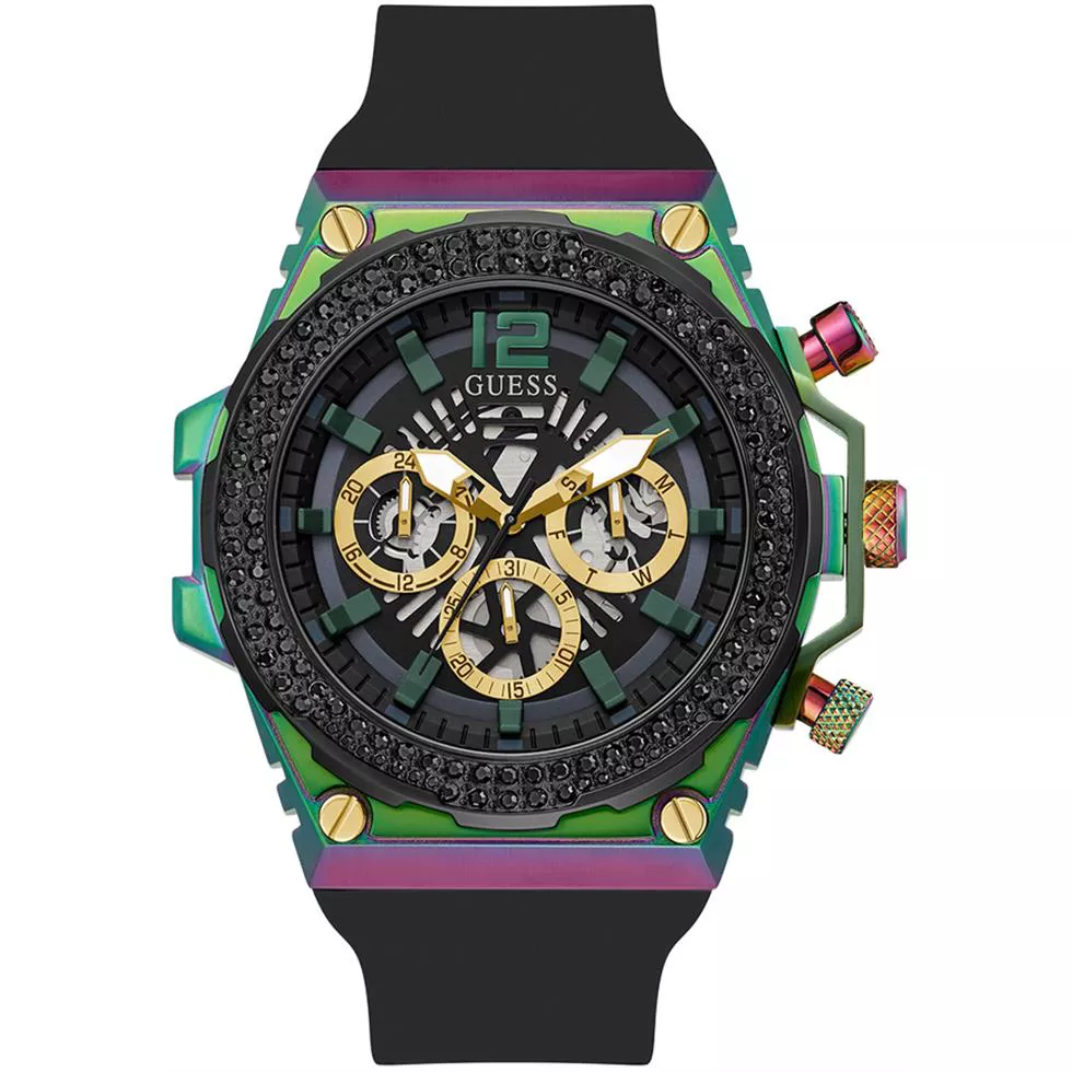 Guess Fusion Iridescent Tone Watch 48mm