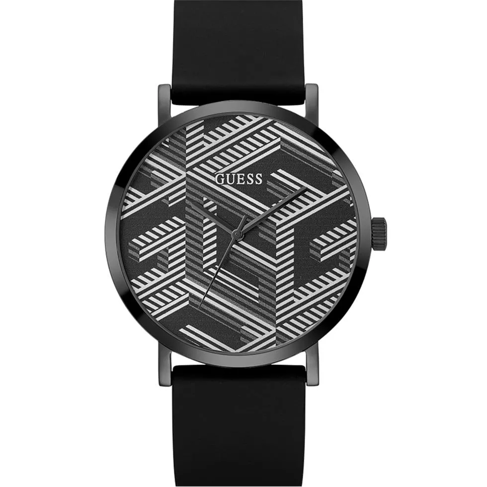 Guess G Cube Grey Tone Watch 44mm
