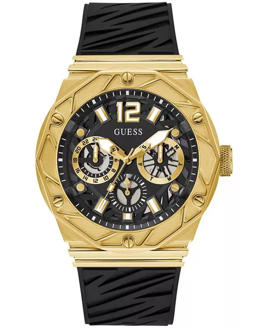Guess Rival Gold Multi-function Watch 47.2mm