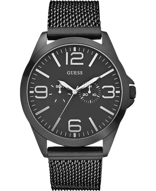 Guess Modern Sleek Ionic-Plated Men's Watch 49mm 