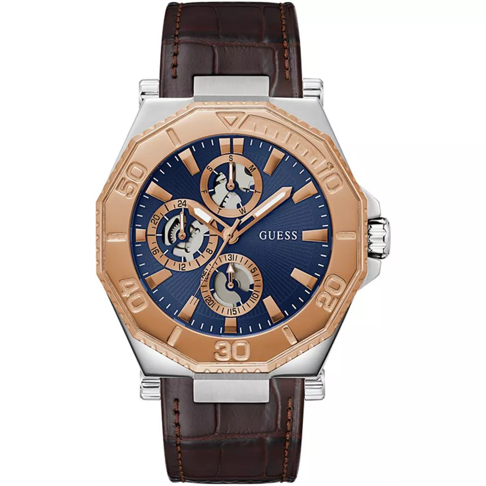 Guess Prime Blue Tone Watch 46.2mm