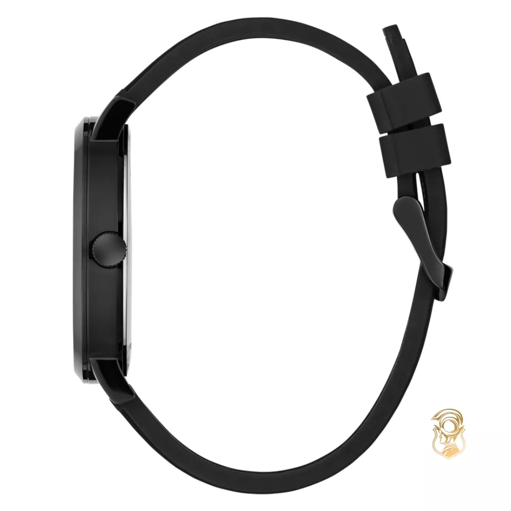 Guess Mens Day Of The Dead Black Multi-function Watch 44mm