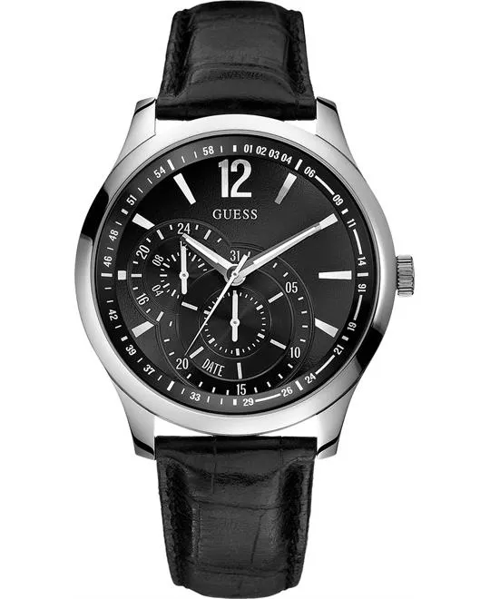 GUESS Contemporary Embossed Watch 44mm