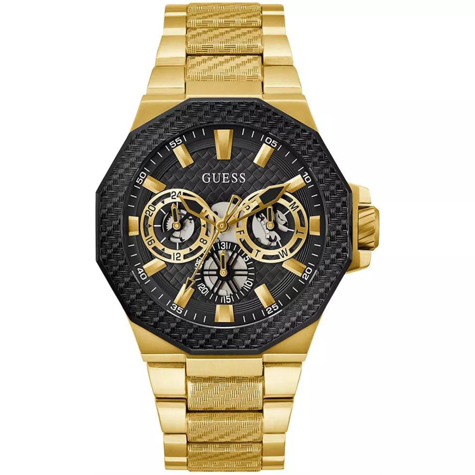 Guess Indy Gold Multi-function Watch 45mm