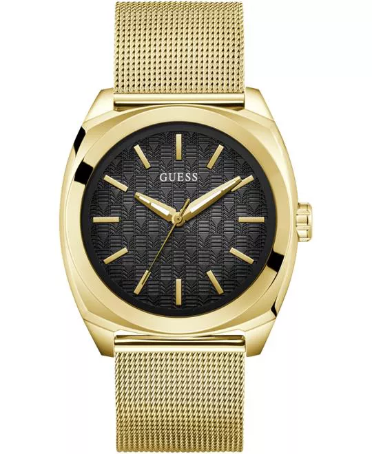 Guess Mens Gold Tone Analog Watch 42.5mm