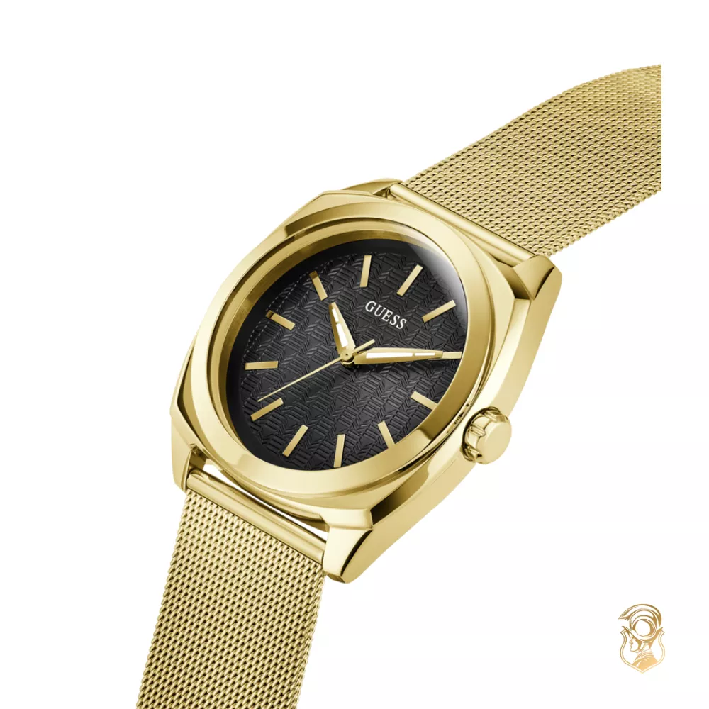 Guess Mens Gold Tone Analog Watch 42.5mm