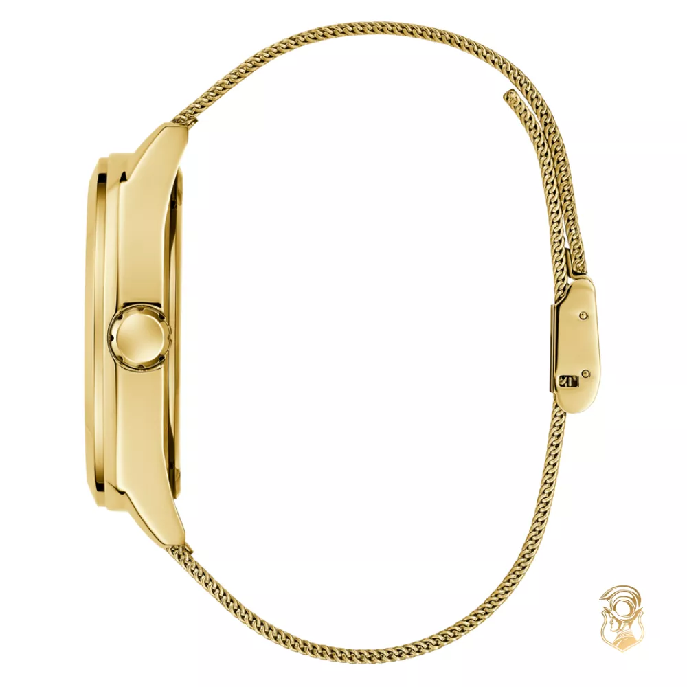 Guess Mens Gold Tone Analog Watch 42.5mm