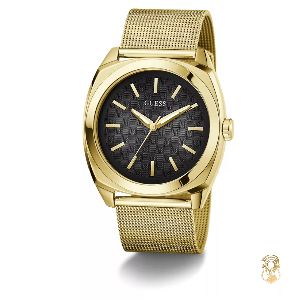 Guess Mens Gold Tone Analog Watch 42.5mm