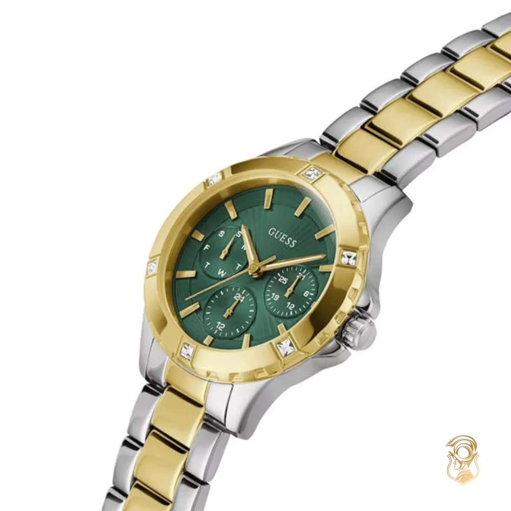 Guess Mist Green Watch 35mm