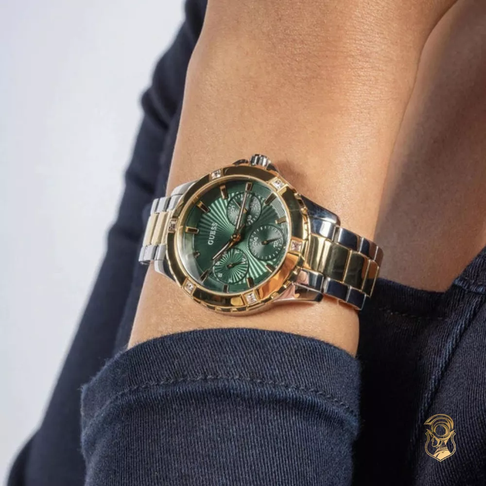 Guess Mist Green Watch 35mm