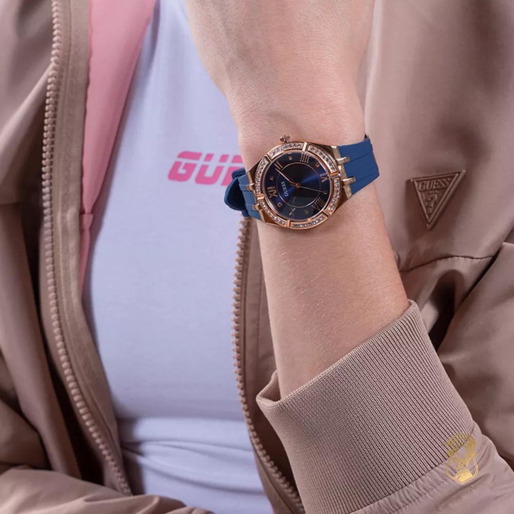 Guess Modern Blue Tone Watch 35.6mm