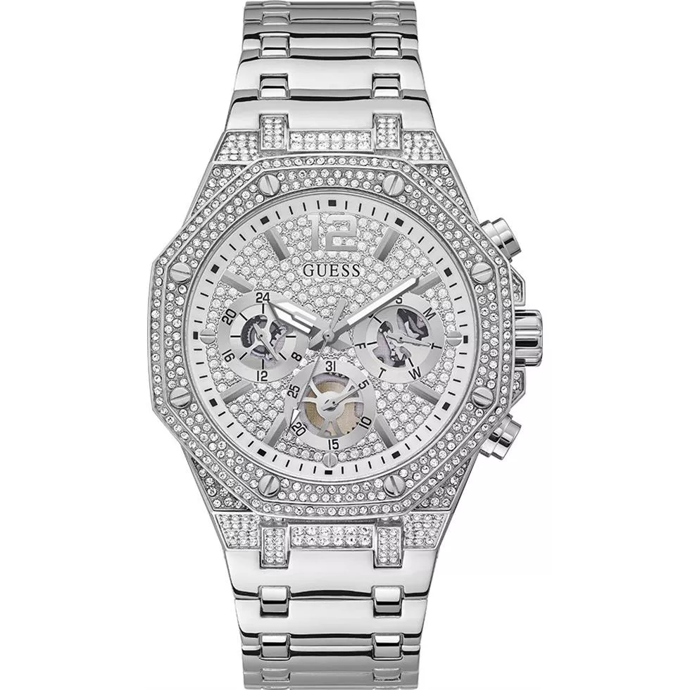 Guess Cut-thru Collection Multi-Function Watch 44mm