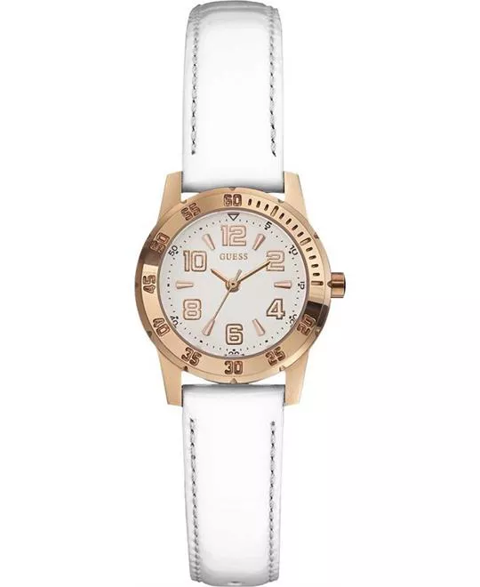 GUESS Montre White Dial Ladies Watch 27mm